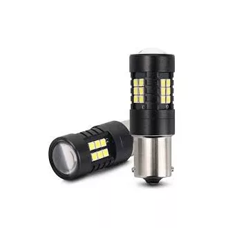 SMD- 1156-3030-21SMD 2db-os 21W - fehér - 12-80V CANBUS