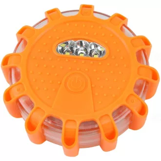   Autós vészjelző lámpa 12 + 3 LED W14322-3 LED villogó 23008