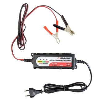   Akkumulátor töltő, csepptöltő intelligens 6-12V, 1A, 5 STEP