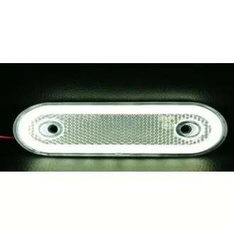 25200 20LED-es szélességjelző - fehér - E-jeles - 12-24V