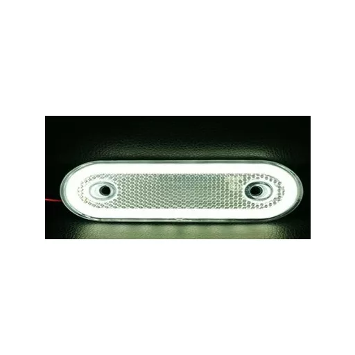 25200 20LED-es szélességjelző - fehér - E-jeles - 12-24V