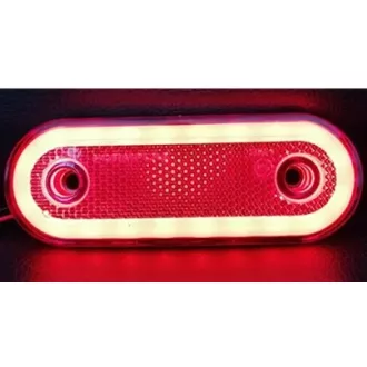 25217 20LED-es szélességjelző - piros - E-jeles - 12-24V