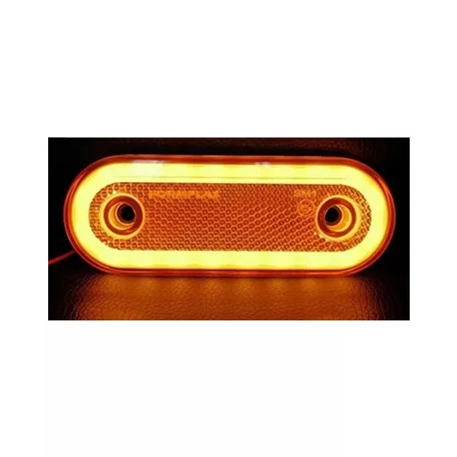 25224 20LED-es szélességjelző - sárga - E-jeles - 12-24V