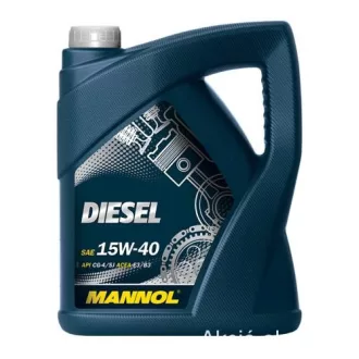 Motorolaj 15W-40 DIESEL API SN / SM / CF Mannol 5 liter