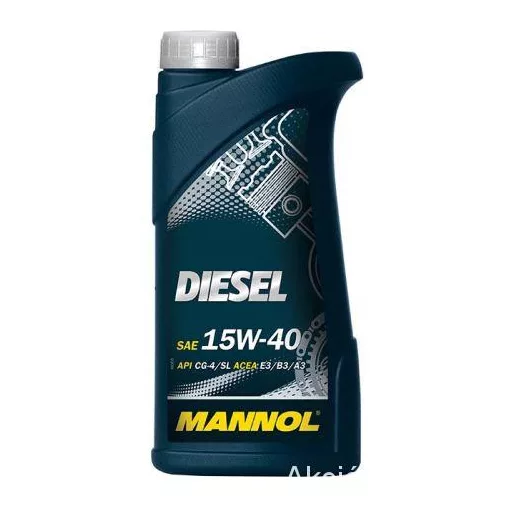 Motorolaj 15W-40 DIESEL API SN / SM / CF Mannol 5 liter