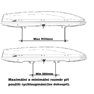 HAKR Magic Line 400 Karbon Tetőbox