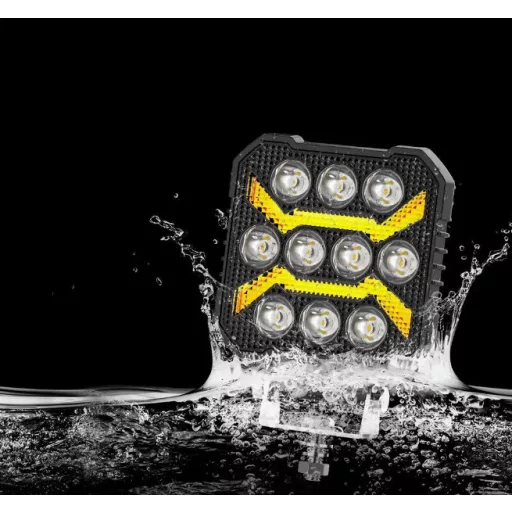 "E" Jeles LED-es Munkalámpa – Index funkcióval 12–48V 20W