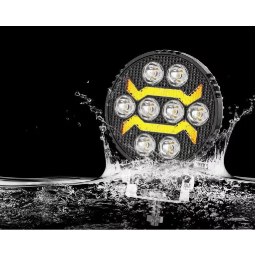 "E" Jeles LED-es Munkalámpa – Index funkcióval 12–48V 20W