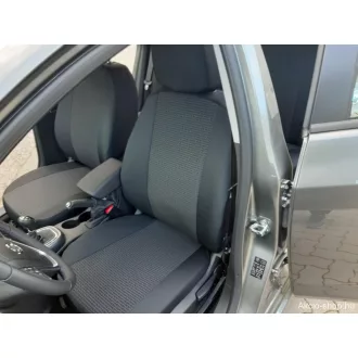   Opel üléshuzat - Gyári kárpit anyagból Méretazonos szabással - Sport-szivacsos fekete
