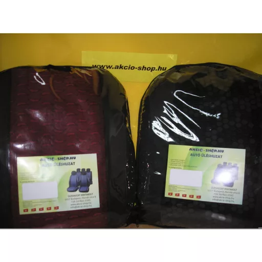 Opel üléshuzat - Gyári kárpit anyagból Méretazonos szabással - Sport-szivacsos fekete