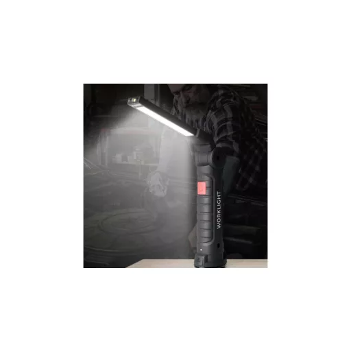 A27051 W52 Mágneses, Újratölthető, LED Zseblámpa-Munkalámpa Mágneses. 1200mah