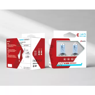   28058 +40% emelt fényerővel 2 DB-os H7 Fehér izzó - 100W 12V H7SB+