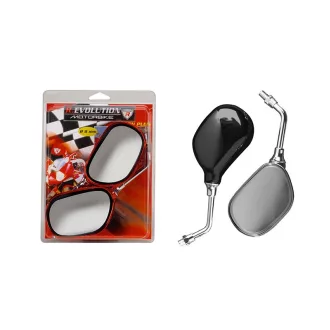 Bottari Tükör Motoros, Vision Plus, Pár, Fekete