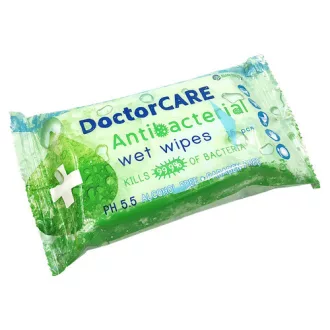 Doctor Care Antibakteriális Törlőkendő, 15db-os