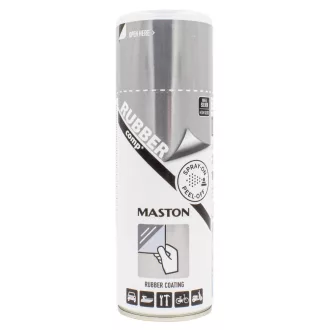 Maston Szórható Gumibevonat, Ezüst, Fényes, 400ml