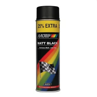 Motip Festék, Matt, Fekete, 500 ml, 25% extra