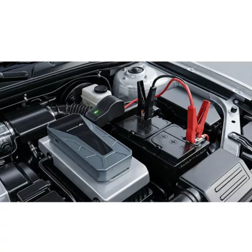 INDÍTÁSRÁSEGÍTŐ gyors indító Power Bank Srarter Indítást segítő egység (bikázó)  5000cm3-ig, Automax 2775
