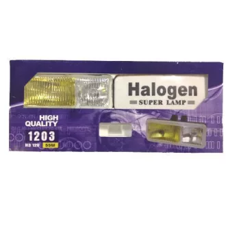   Téglalap ködlámpa szett dupla foncsorral KL-SW1203 / HY-116B
