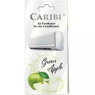 Caribi Légkondicionáló illatosító lap, Zöld Alma