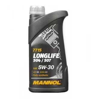 Mannol 7715 Motorolaj 5W-30 LL, 1L