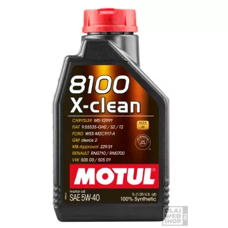 Motul X-Clean, 8100 Motorolaj 5W-40, 1L