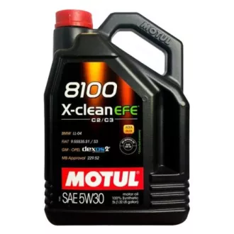 Motul X-Clean Efe, 8100 Motorolaj 5W-30, 4L