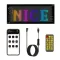 Matrix Pixel LED panel, Bluetooth vezérlés, Alkalmazással programozható, 16x32 LED, 7x17cm, vízálló