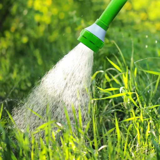 Nagynyomású öntözőpisztoly vegyszertartállyal 8 funkciós