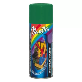   Prevent Maestro Akril Festék, Mohazöld, Fényes, 400ml, RAL 6002