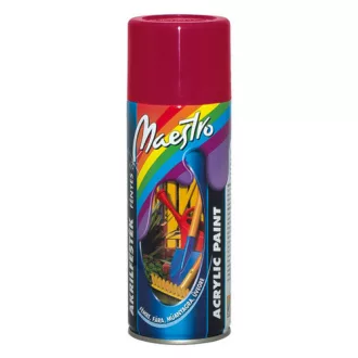   Prevent Maestro Akril Festék, Meggypiros, Fényes, 400ml, RAL 3002