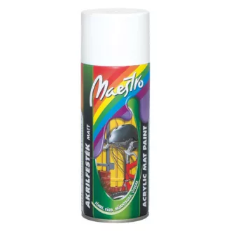 Prevent Maestro Akril Festék, Fehér, Matt, 400ml