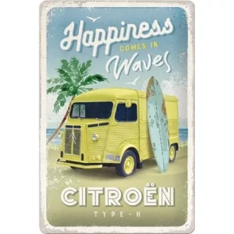 Fémtábla Dekoráció, Citroen Type-H, 20x30cm