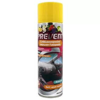   Prevent Szilikonmentes Matt Műszerfalápoló Spray - Citrom - 500ml