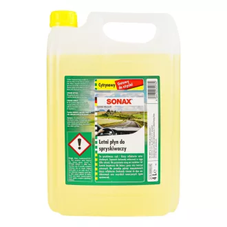 Sonax Szélvédőmosó Nyári, Citromos, 4L