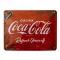 Fémtábla Dekoráció, CocaCola, 15x20cm
