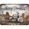 Fémtábla Dekoráció, Harley Davidson, 15x20cm