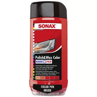 Sonax Polír és viasz, Piros, 500ml