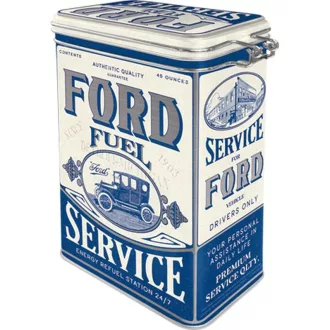 Nostalgic-Art Ford Fuel Service Fémdoboz - Zárható