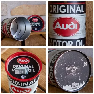 RETRO FÉM PERSELY AUDI ORIGINAL MOTOR OIL