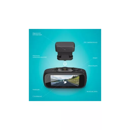 Lamax Menetrögzítő Kamera, C11 4K