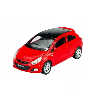 Welly Dobozos Modell Autó Opel Corsa OPC Piros