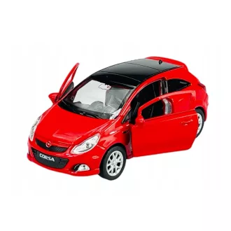 Welly Dobozos Modell Autó Opel Corsa OPC Piros