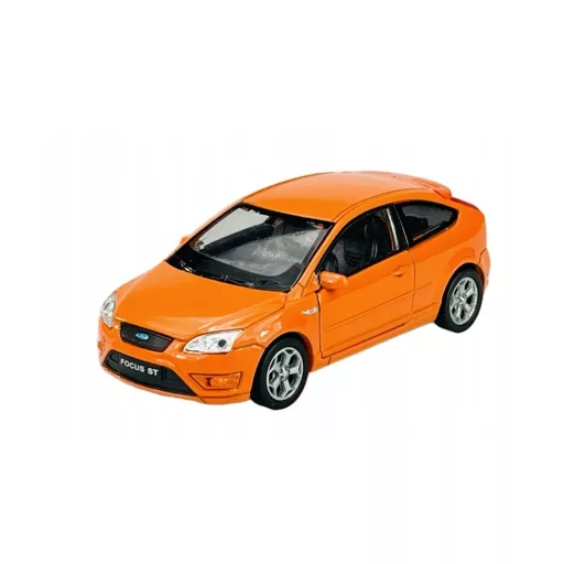 Welly Dobozos Modell Autó Ford Focus ST Narancs/Kék