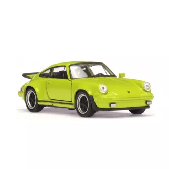 Welly Dobozos Modell Autó Porsche 911 Turbo - Zöld