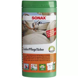 Sonax Bőrápoló, Kendő, 25db