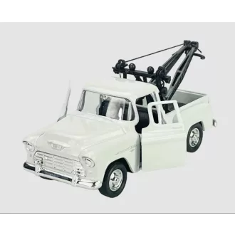 Welly Dobozos Modell Autó Chevrolet Stepside 1955 Fehér