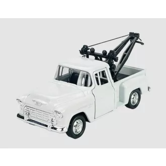 Welly Dobozos Modell Autó Chevrolet Stepside 1955 Fehér