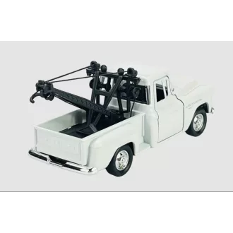 Welly Dobozos Modell Autó Chevrolet Stepside 1955 Fehér