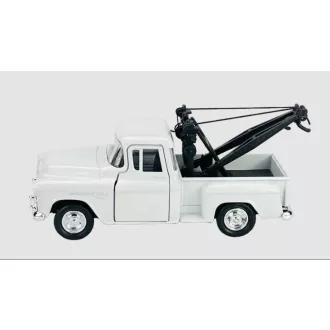 Welly Dobozos Modell Autó Chevrolet Stepside 1955 Fehér