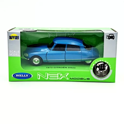 Welly Citroen DS23 1973 Kék Modellautó